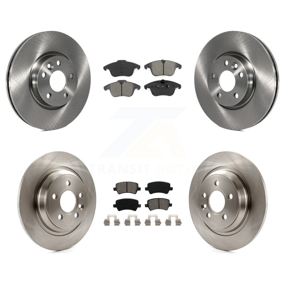 Disc Rotors and Semi-Metallic Brake Pads Kit-K8S-101425 - Kit.bestparts.ca
