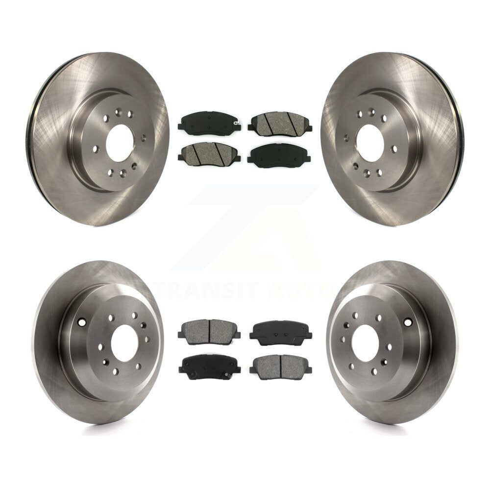 Disc Rotors and Semi-Metallic Brake Pads Kit-K8S-101429 - Kit.bestparts.ca