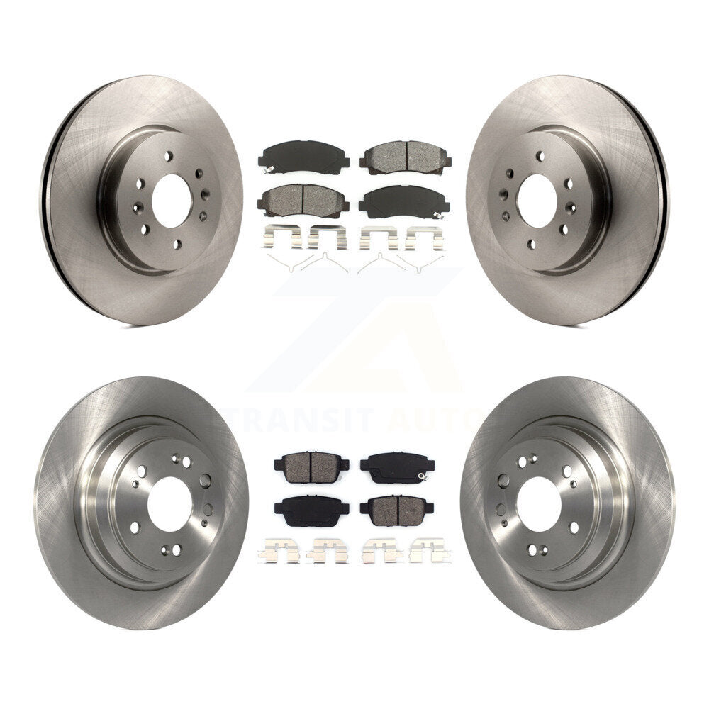 Disc Rotors and Semi-Metallic Brake Pads Kit-K8S-101431 - Kit.bestparts.ca