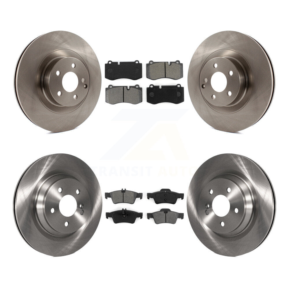 Disc Rotors and Semi-Metallic Brake Pads Kit-K8S-101432 - Kit.bestparts.ca