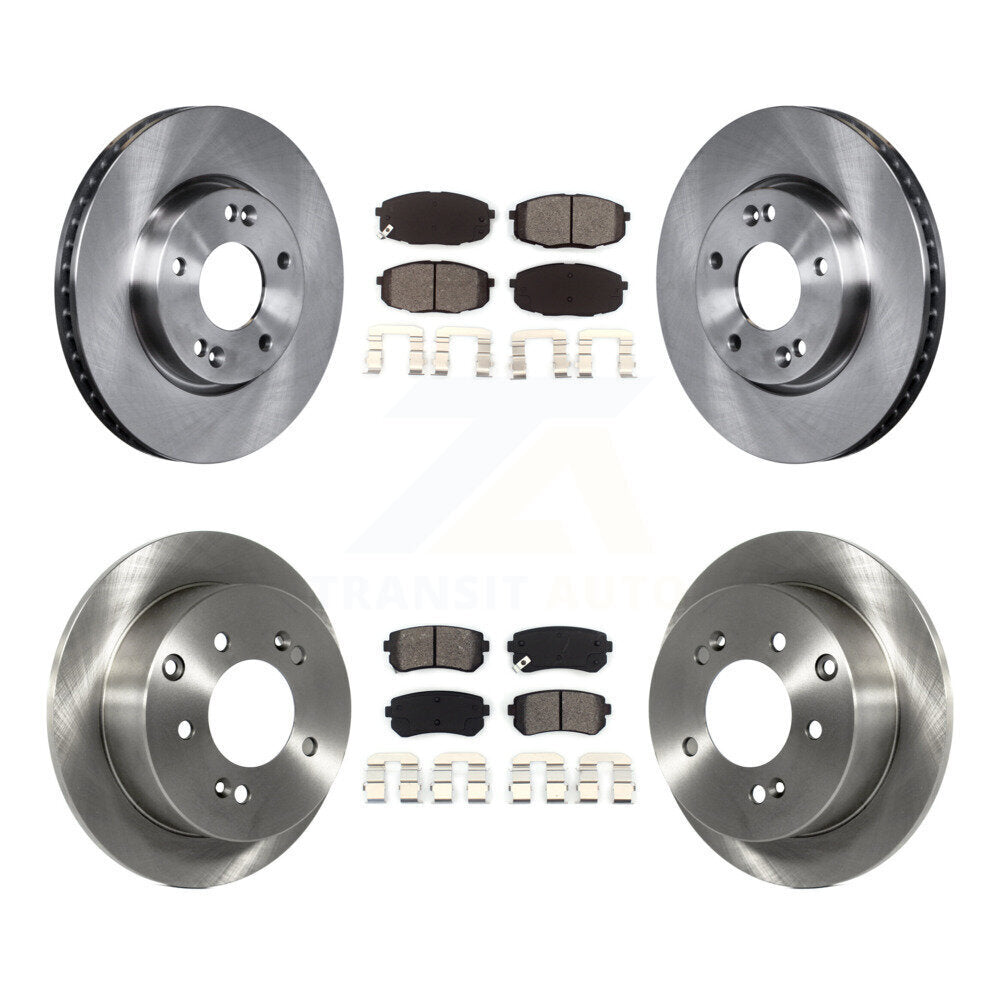 Disc Rotors and Semi-Metallic Brake Pads Kit-K8S-101435 - Kit.bestparts.ca