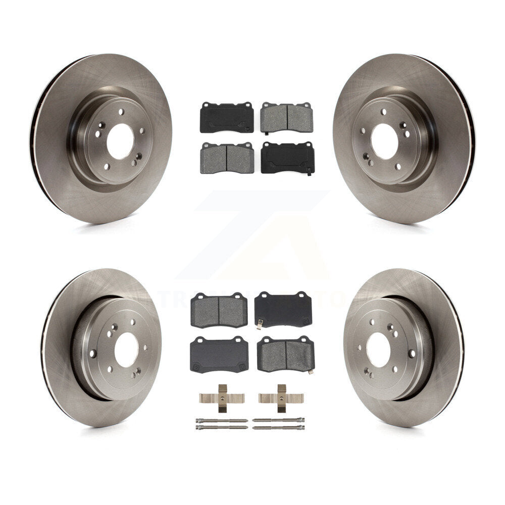 Disc Rotors and Semi-Metallic Brake Pads Kit-K8S-101438 - Kit.bestparts.ca Kit.bestparts.ca