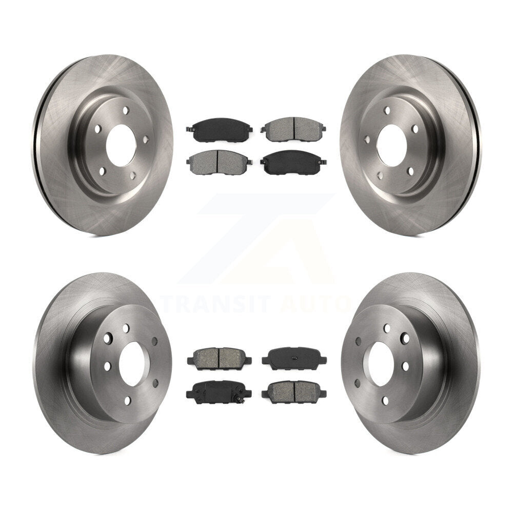 Disc Rotors and Semi-Metallic Brake Pads Kit-K8S-101452 - Kit.bestparts.ca