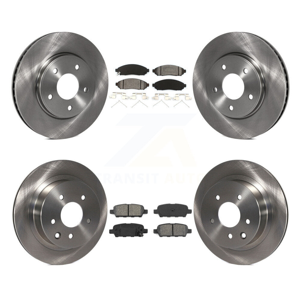 Disc Rotors and Semi-Metallic Brake Pads Kit-K8S-101453 - Kit.bestparts.ca