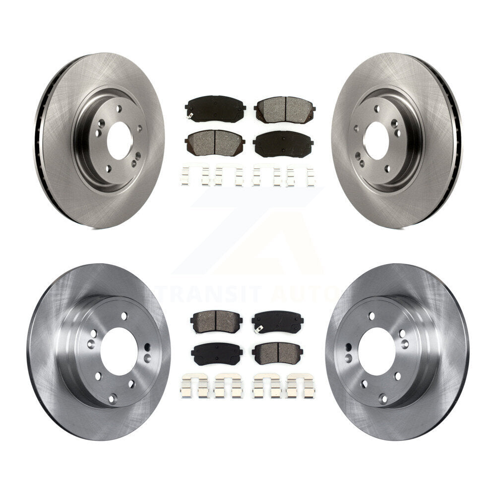 Disc Rotors and Semi-Metallic Brake Pads Kit-K8S-101457 - Kit.bestparts.ca