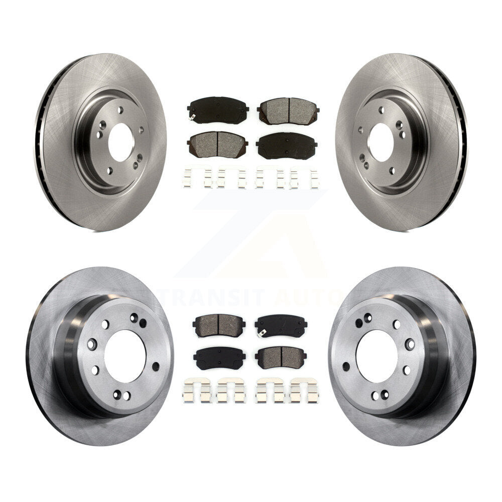 Disc Rotors and Semi-Metallic Brake Pads Kit-K8S-101458 - Kit.bestparts.ca Kit.bestparts.ca