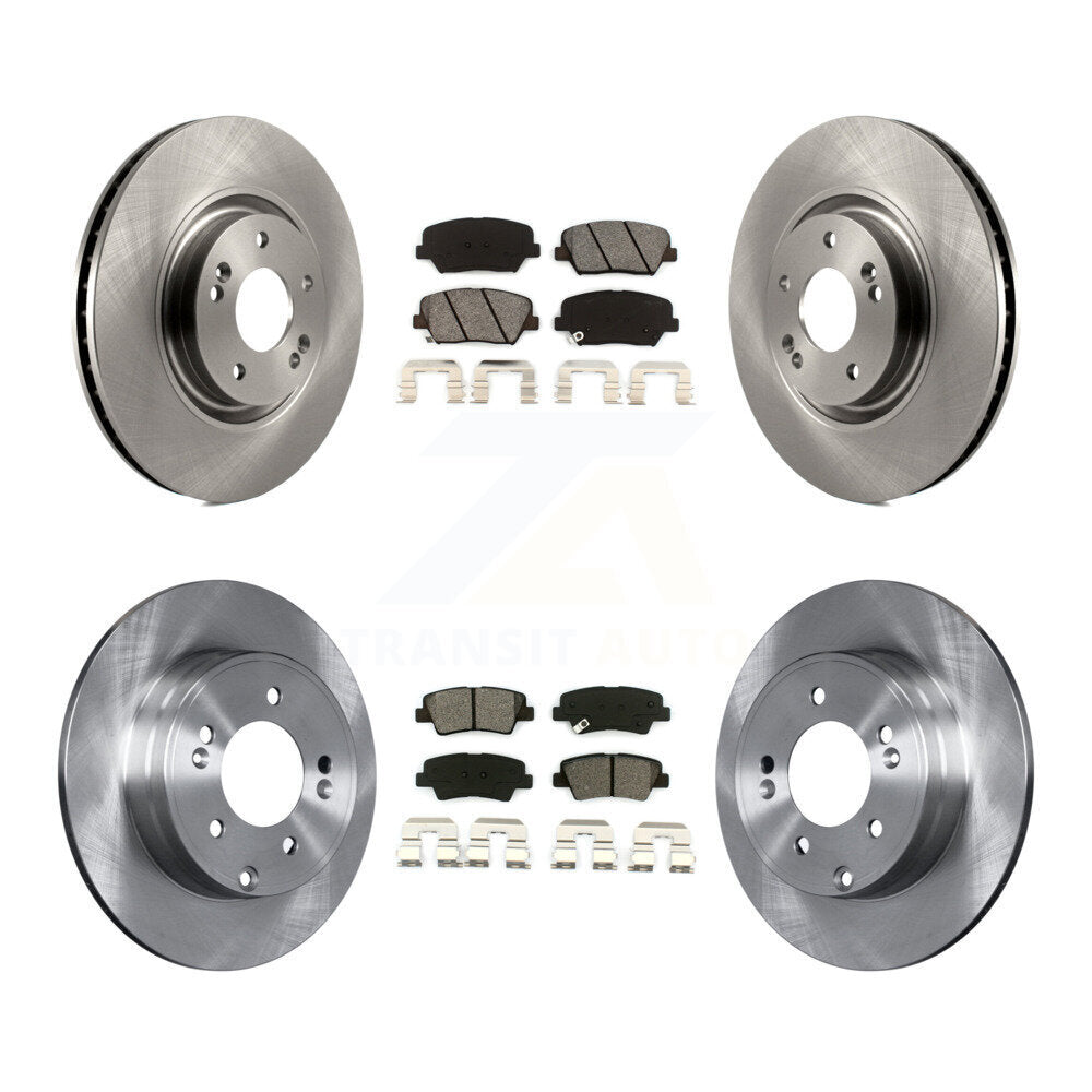 Disc Rotors and Semi-Metallic Brake Pads Kit-K8S-101462 - Kit.bestparts.ca