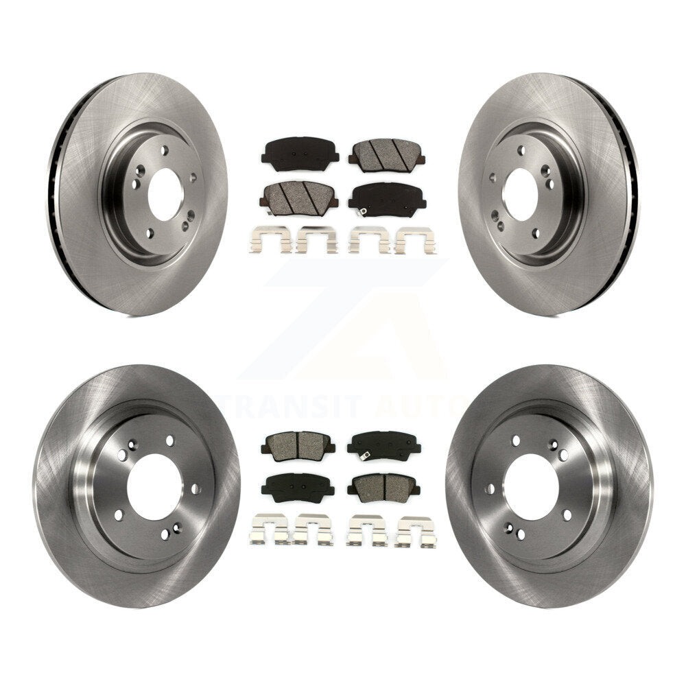Disc Rotors and Semi-Metallic Brake Pads Kit-K8S-101463 - Kit.bestparts.ca