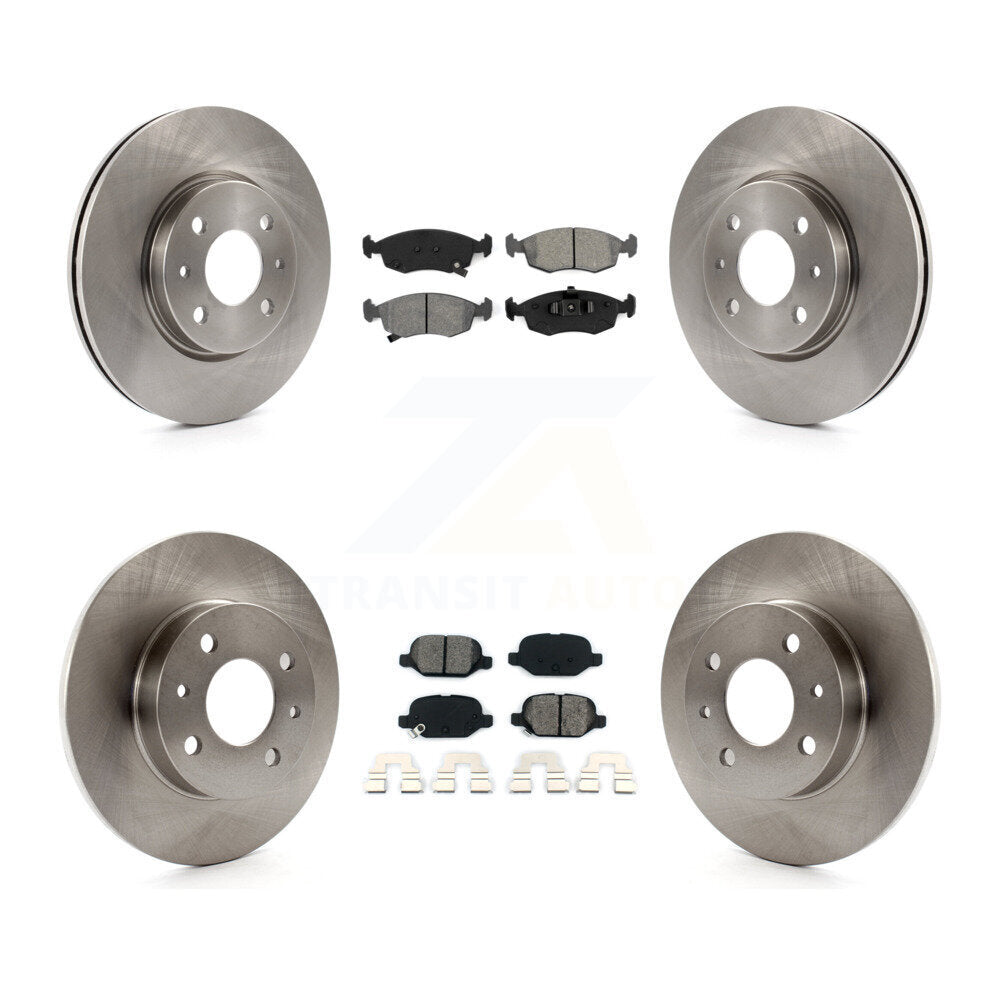 Disc Rotors and Semi-Metallic Brake Pads Kit-K8S-101467 - Kit.bestparts.ca