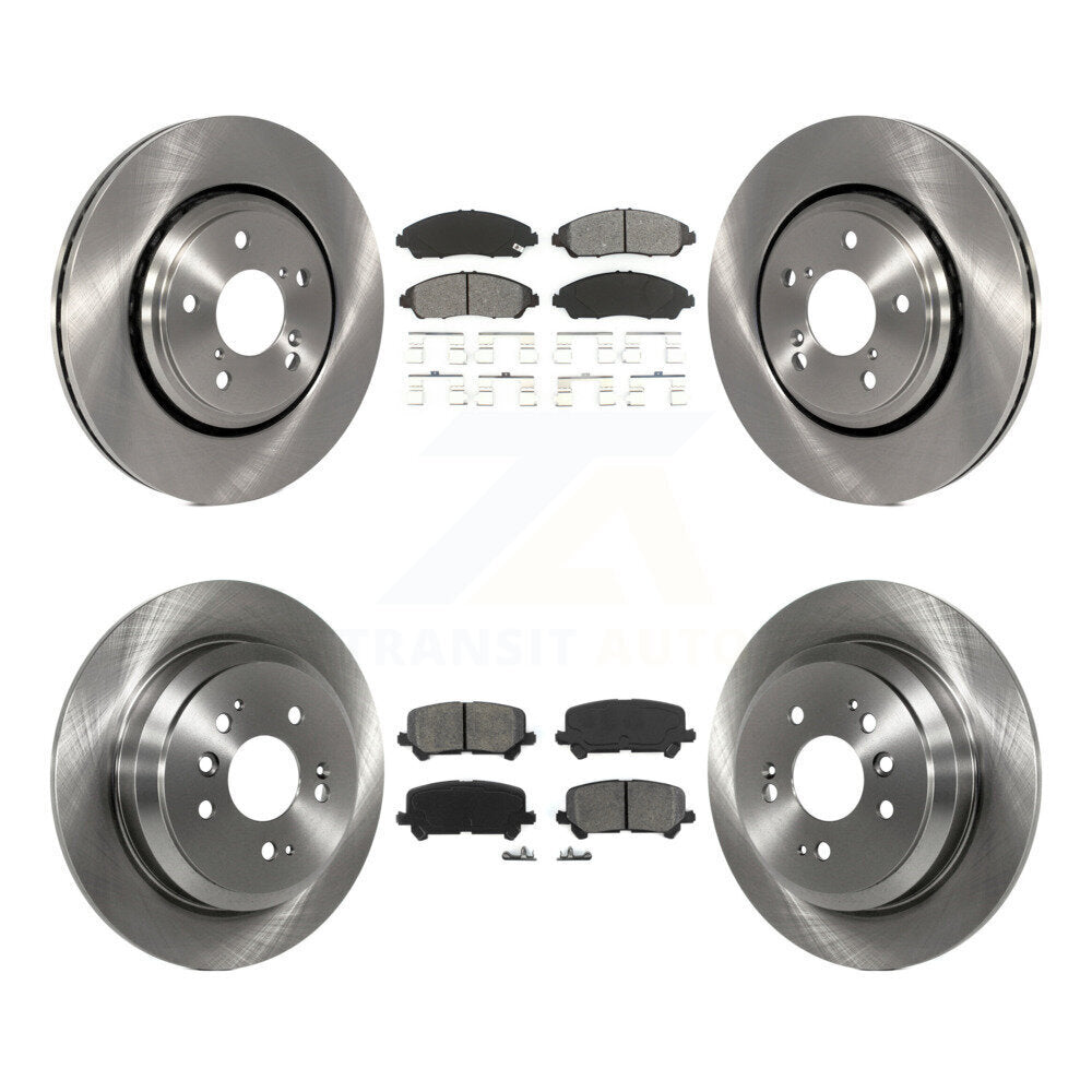 Disc Rotors and Semi-Metallic Brake Pads Kit-K8S-101490 - Kit.bestparts.ca