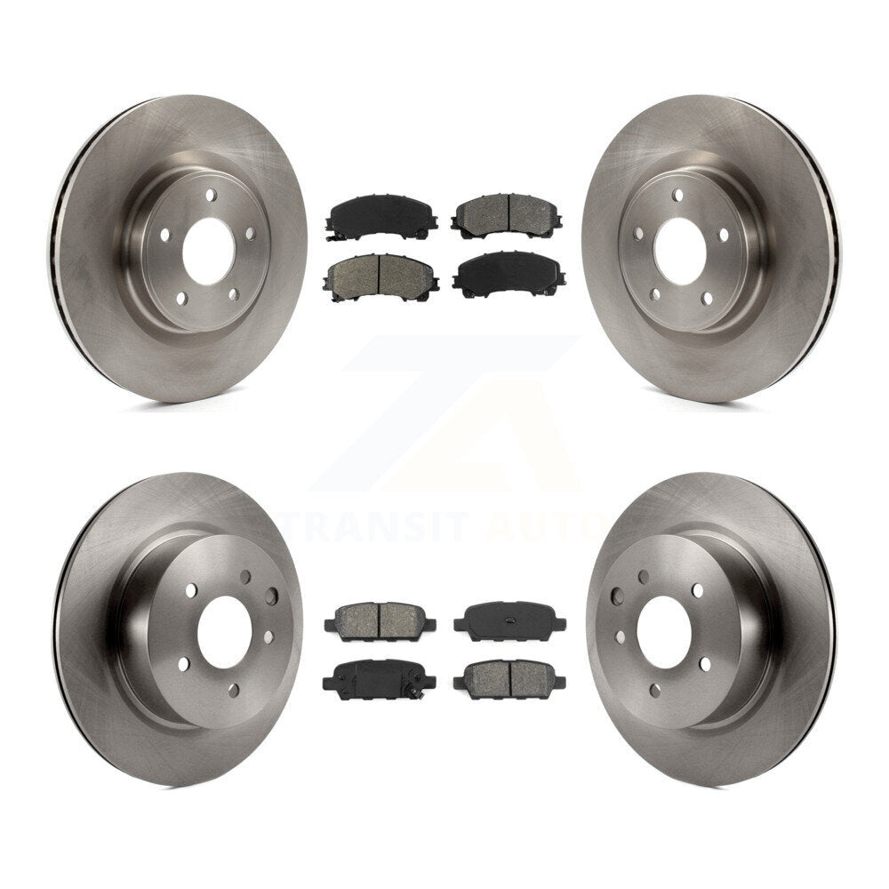 Disc Rotors and Semi-Metallic Brake Pads Kit-K8S-101493 - Kit.bestparts.ca