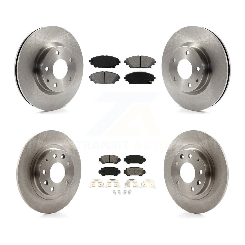 Disc Rotors and Semi-Metallic Brake Pads Kit-K8S-101496 - Kit.bestparts.ca Kit.bestparts.ca