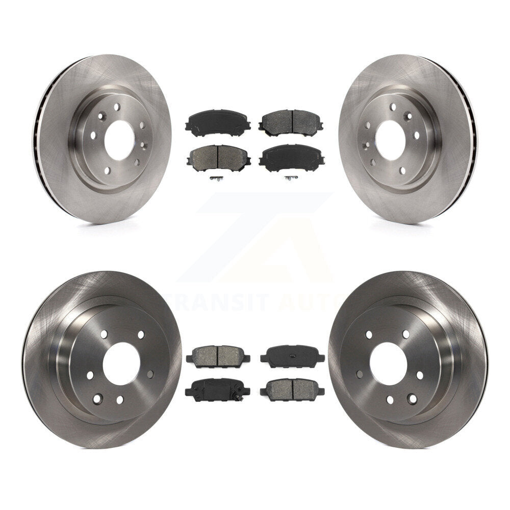Disc Rotors and Semi-Metallic Brake Pads Kit-K8S-101504 - Kit.bestparts.ca Kit.bestparts.ca