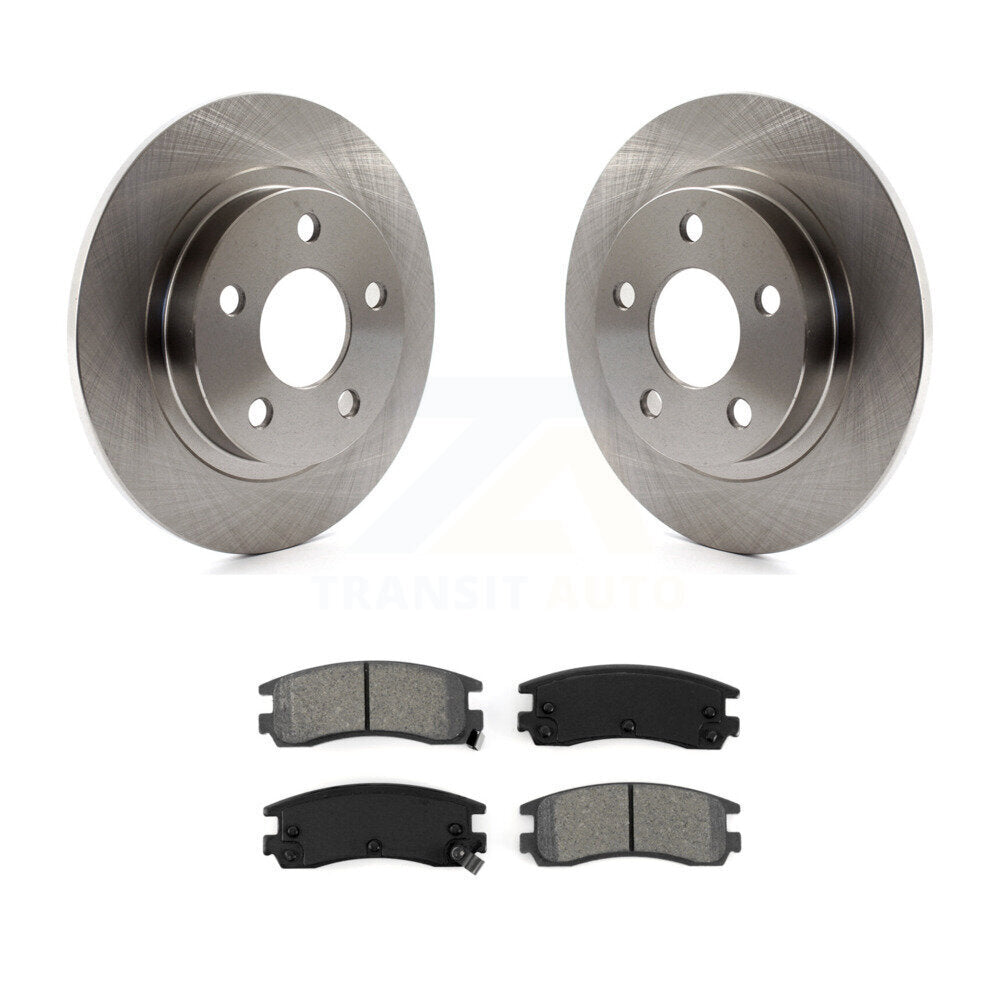 Disc Rotors and Semi-Metallic Brake Pads Kit-K8S-101524 - Kit.bestparts.ca