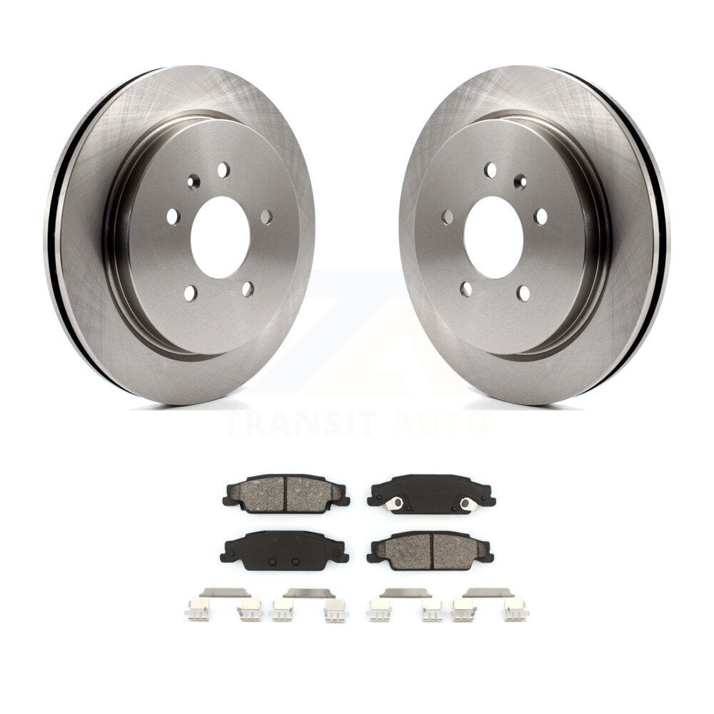 Disc Rotors and Semi-Metallic Brake Pads Kit-K8S-101536 - Kit.bestparts.ca