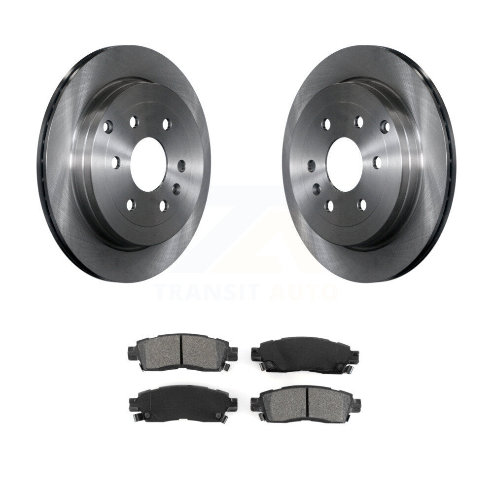Disc Rotors and Semi-Metallic Brake Pads Kit-K8S-101554 - Kit.bestparts.ca