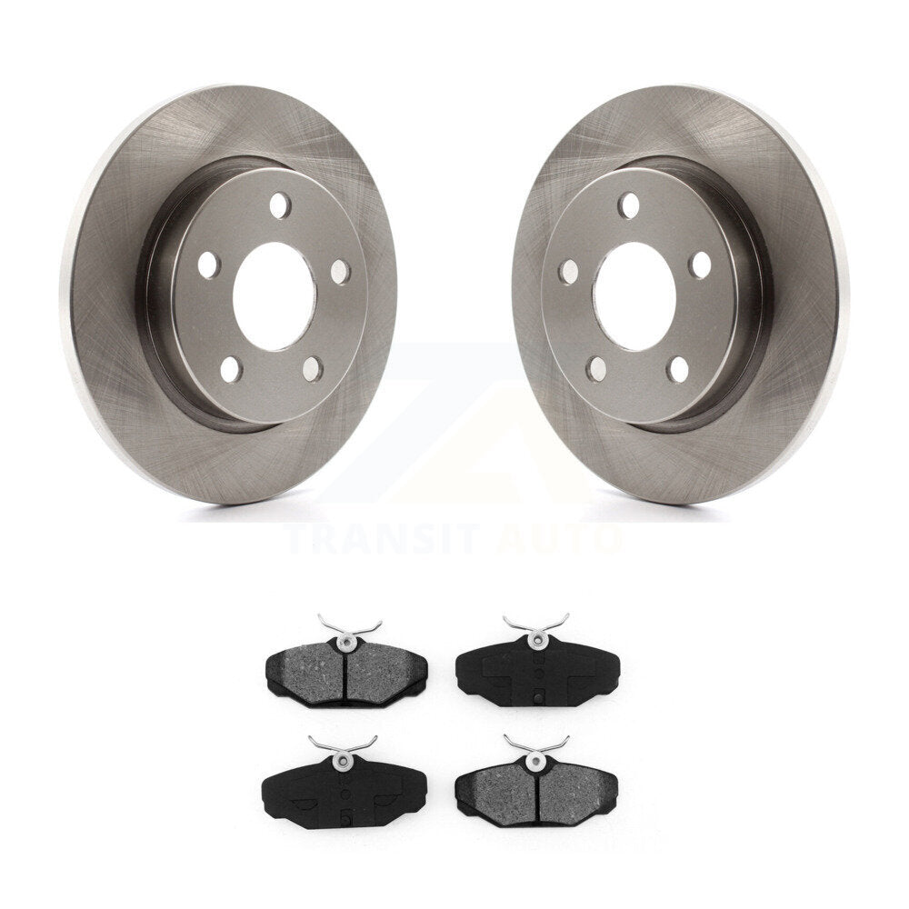 Disc Rotors and Semi-Metallic Brake Pads Kit-K8S-101582 - Kit.bestparts.ca