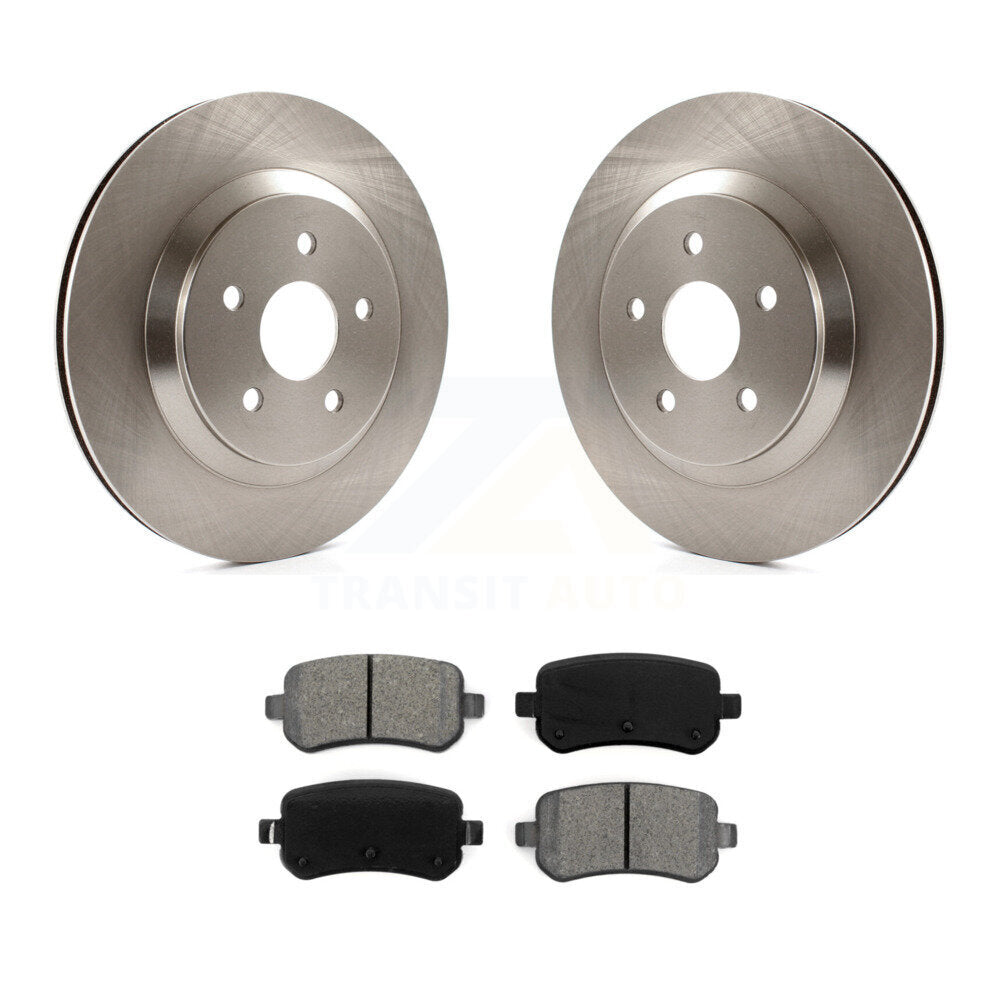 Disc Rotors and Semi-Metallic Brake Pads Kit-K8S-101614 - Kit.bestparts.ca