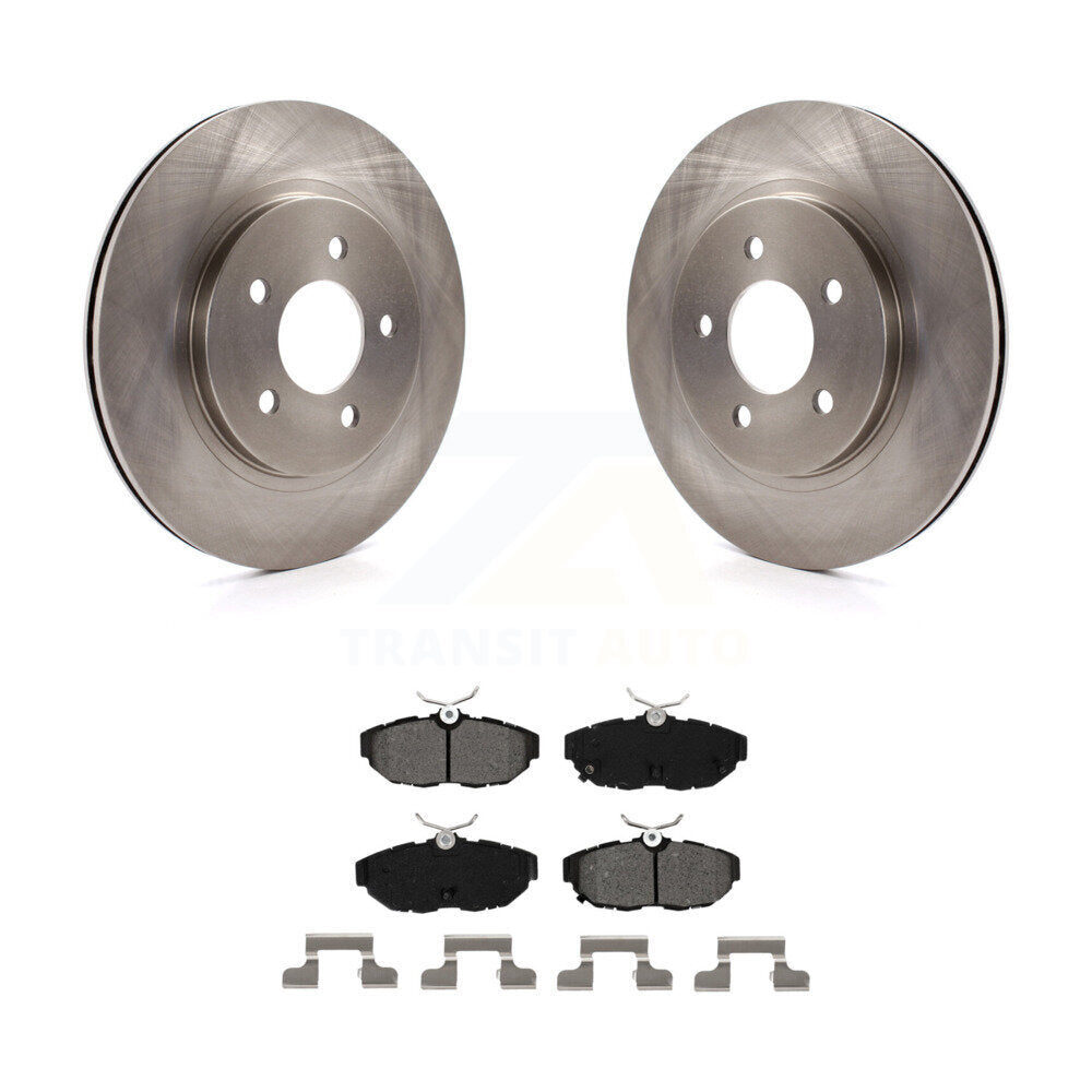 Disc Rotors and Semi-Metallic Brake Pads Kit-K8S-101618 - Kit.bestparts.ca
