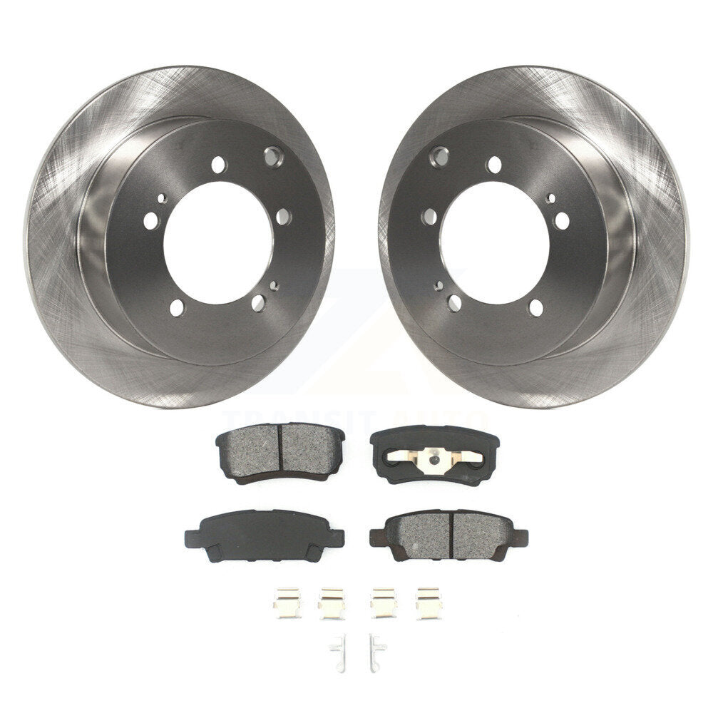 Disc Rotors and Semi-Metallic Brake Pads Kit-K8S-101652 - Kit.bestparts.ca