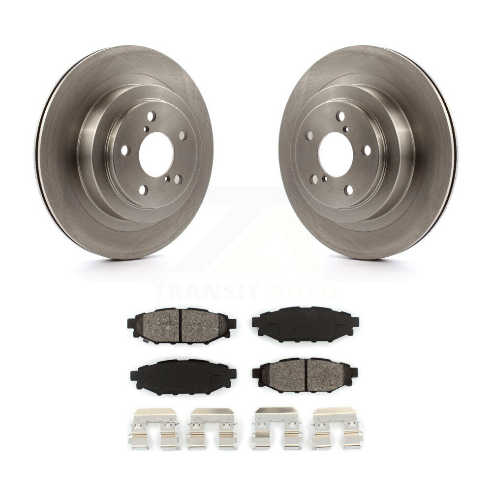 Disc Rotors and Semi-Metallic Brake Pads Kit-K8S-101825 - Kit.bestparts.ca
