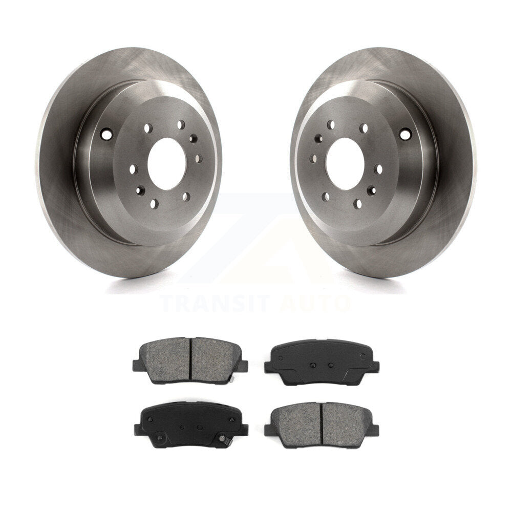 Disc Rotors and Semi-Metallic Brake Pads Kit-K8S-101918 - Kit.bestparts.ca