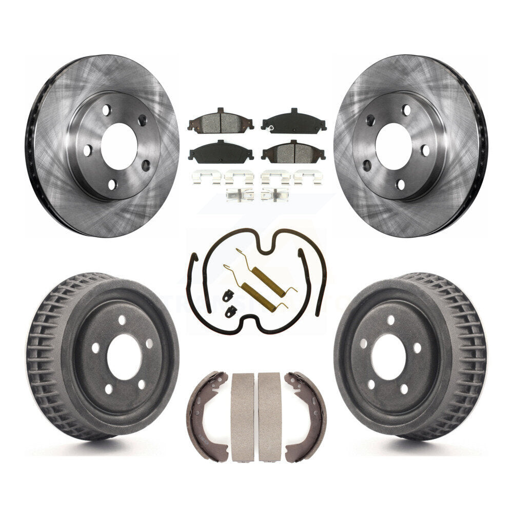Disc Rotors and Semi-Metallic Brake Pads Kit-K8S-102002 - Kit.bestparts.ca Kit.bestparts.ca