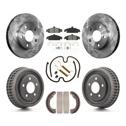 Disc Rotors and Semi-Metallic Brake Pads Kit-K8S-102002 - Kit.bestparts.ca