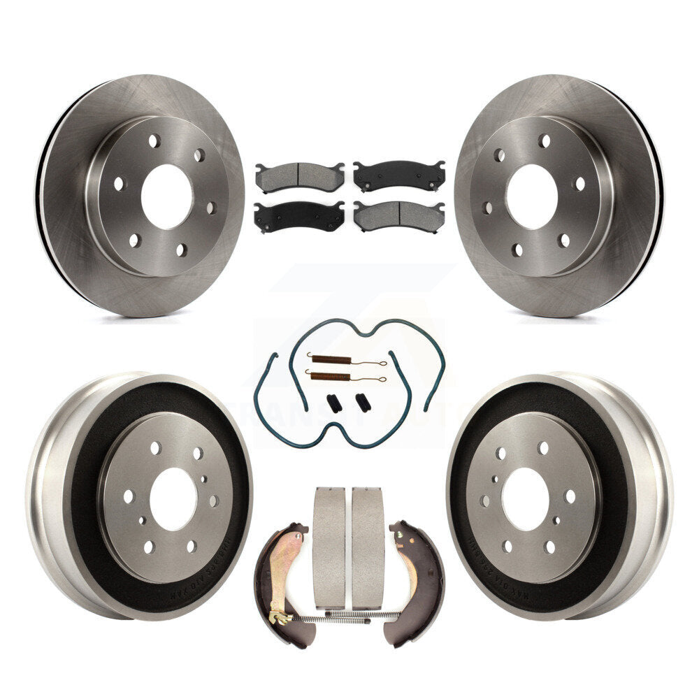 Disc Rotors and Semi-Metallic Brake Pads Kit-K8S-102004 - Kit.bestparts.ca
