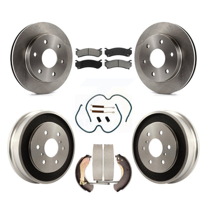 Disc Rotors and Semi-Metallic Brake Pads Kit-K8S-102004 - Kit.bestparts.ca