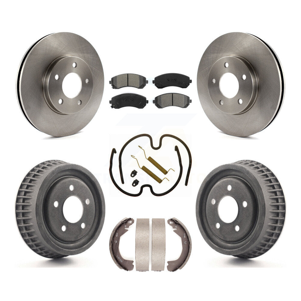 Disc Rotors and Semi-Metallic Brake Pads Kit-K8S-102007 - Kit.bestparts.ca Kit.bestparts.ca