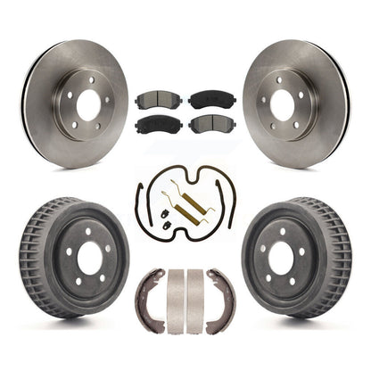 Disc Rotors and Semi-Metallic Brake Pads Kit-K8S-102007 - Kit.bestparts.ca