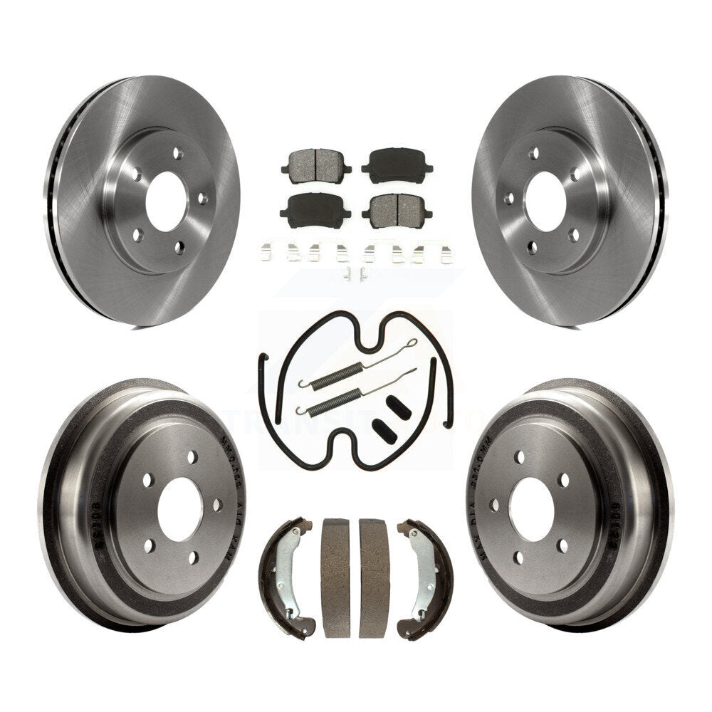 Disc Rotors and Semi-Metallic Brake Pads Kit-K8S-102017 - Kit.bestparts.ca Kit.bestparts.ca