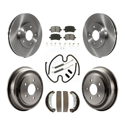 Disc Rotors and Semi-Metallic Brake Pads Kit-K8S-102017 - Kit.bestparts.ca
