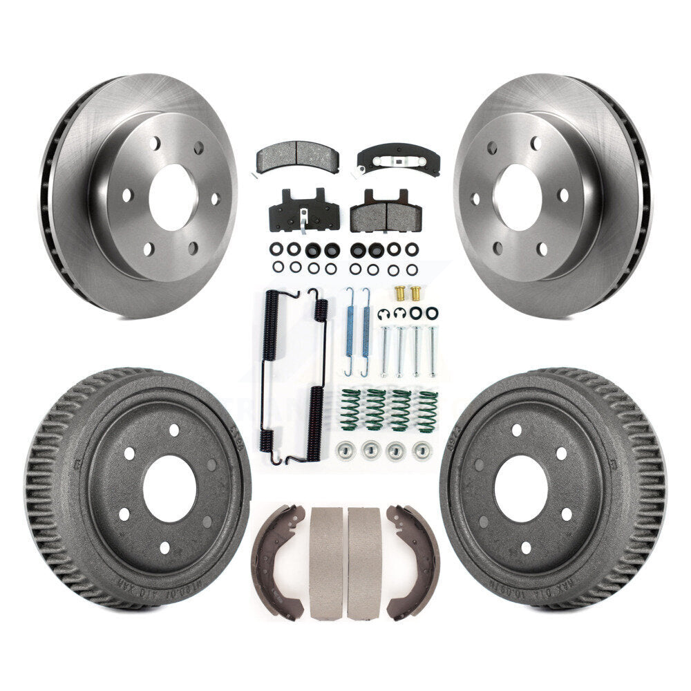 Disc Rotors and Semi-Metallic Brake Pads Kit-K8S-102024 - Kit.bestparts.ca Kit.bestparts.ca
