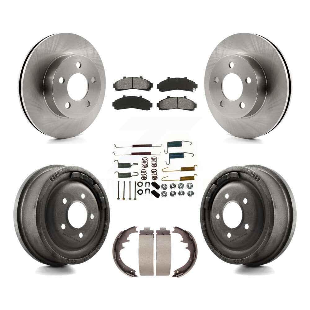 Disc Rotors and Semi-Metallic Brake Pads Kit-K8S-102032 - Kit.bestparts.ca Kit.bestparts.ca