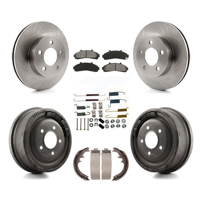 Disc Rotors and Semi-Metallic Brake Pads Kit-K8S-102032 - Kit.bestparts.ca