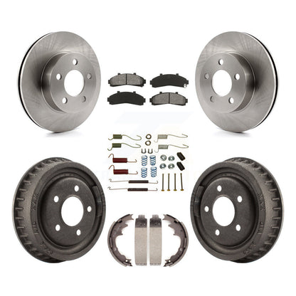 Disc Rotors and Semi-Metallic Brake Pads Kit-K8S-102033 - Kit.bestparts.ca