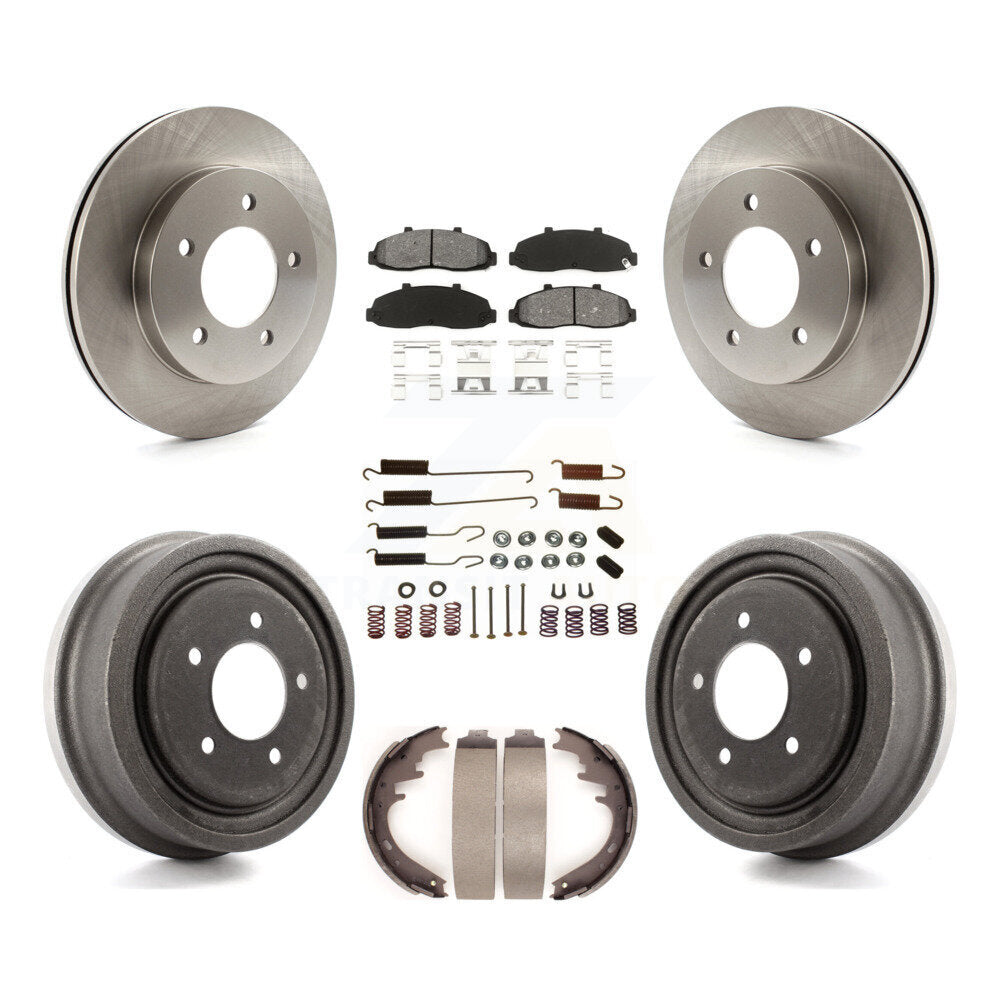 Disc Rotors and Semi-Metallic Brake Pads Kit-K8S-102034 - Kit.bestparts.ca Kit.bestparts.ca
