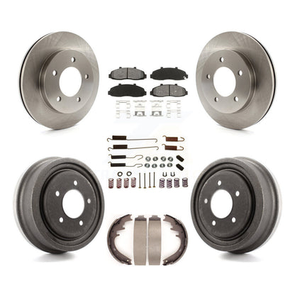 Disc Rotors and Semi-Metallic Brake Pads Kit-K8S-102034 - Kit.bestparts.ca