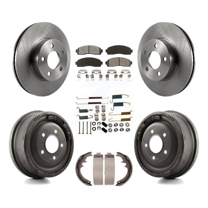 Disc Rotors and Semi-Metallic Brake Pads Kit-K8S-102039 - Kit.bestparts.ca