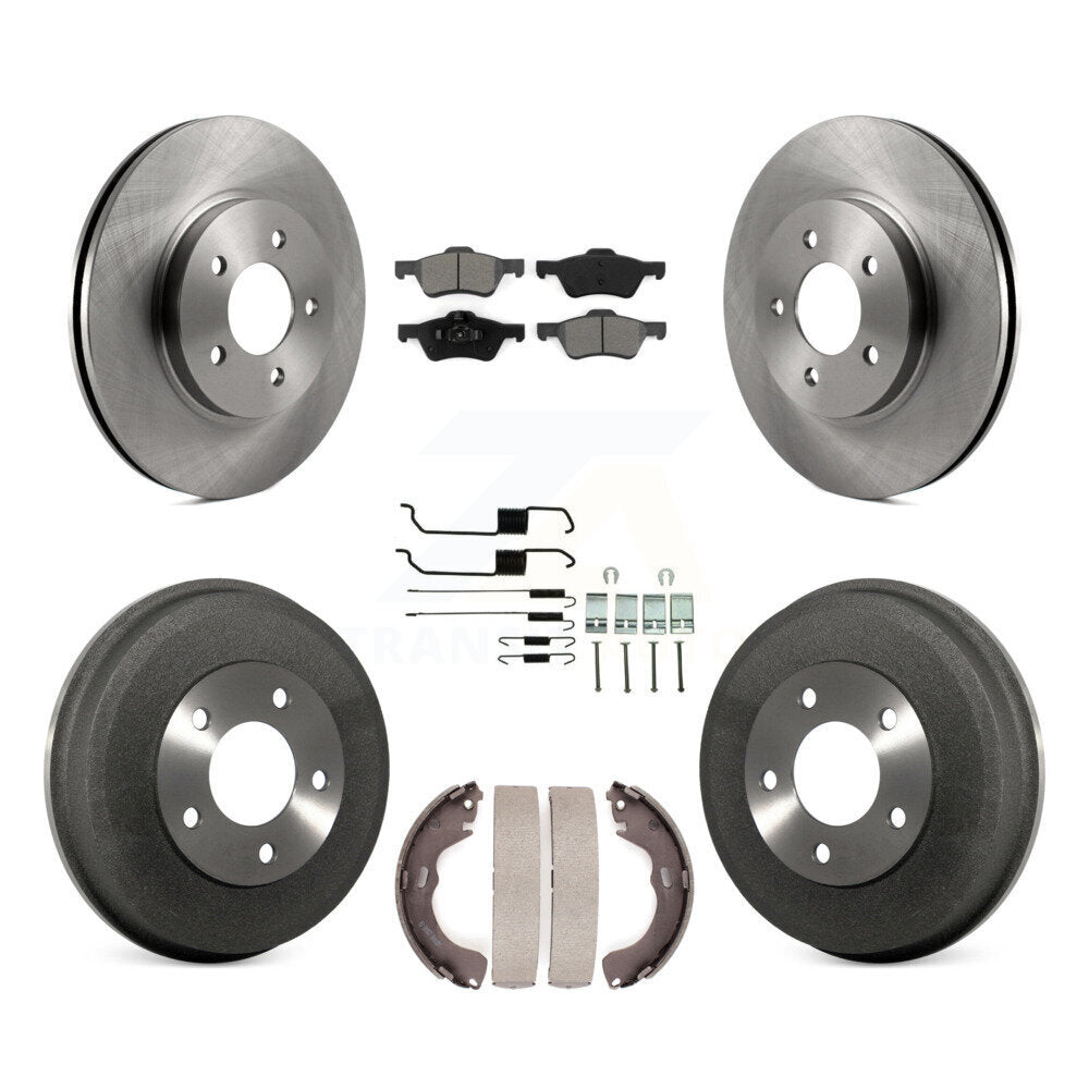 Disc Rotors and Semi-Metallic Brake Pads Kit-K8S-102041 - Kit.bestparts.ca