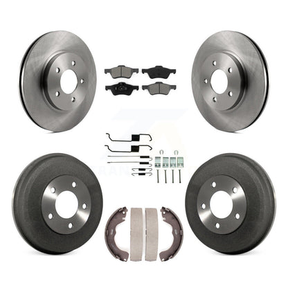 Disc Rotors and Semi-Metallic Brake Pads Kit-K8S-102041 - Kit.bestparts.ca