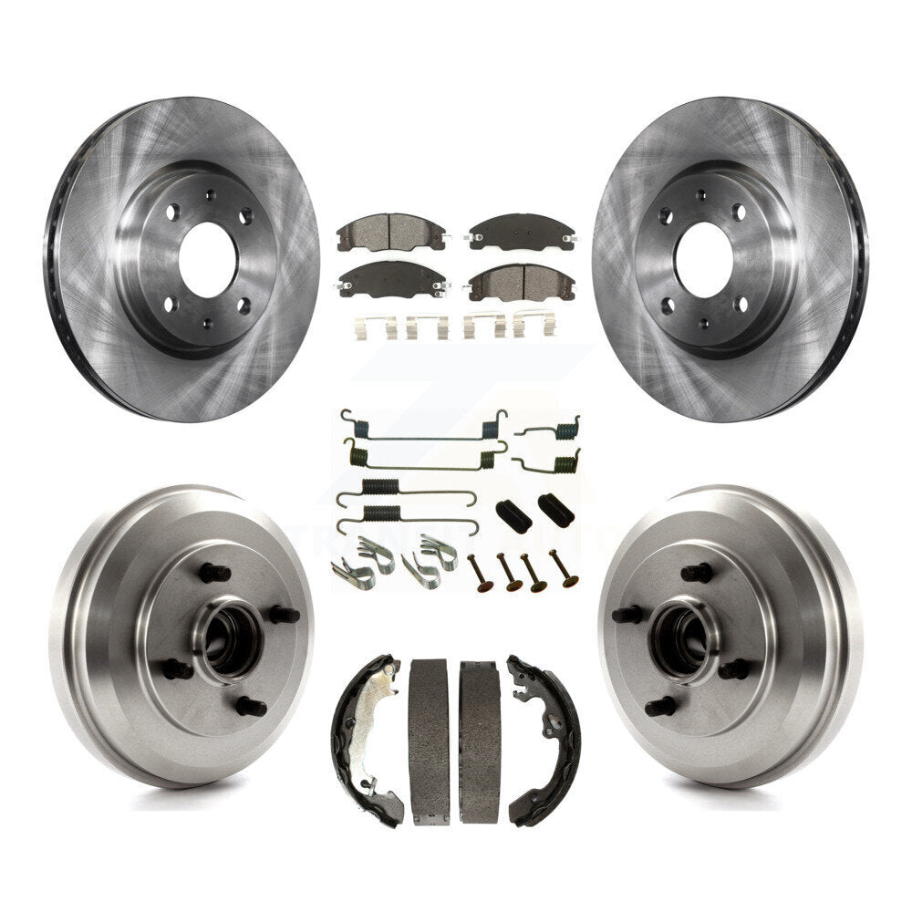 Disc Rotors and Semi-Metallic Brake Pads Kit-K8S-102044 - Kit.bestparts.ca