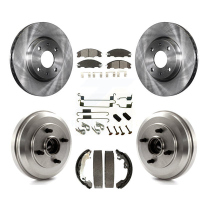 Disc Rotors and Semi-Metallic Brake Pads Kit-K8S-102044 - Kit.bestparts.ca