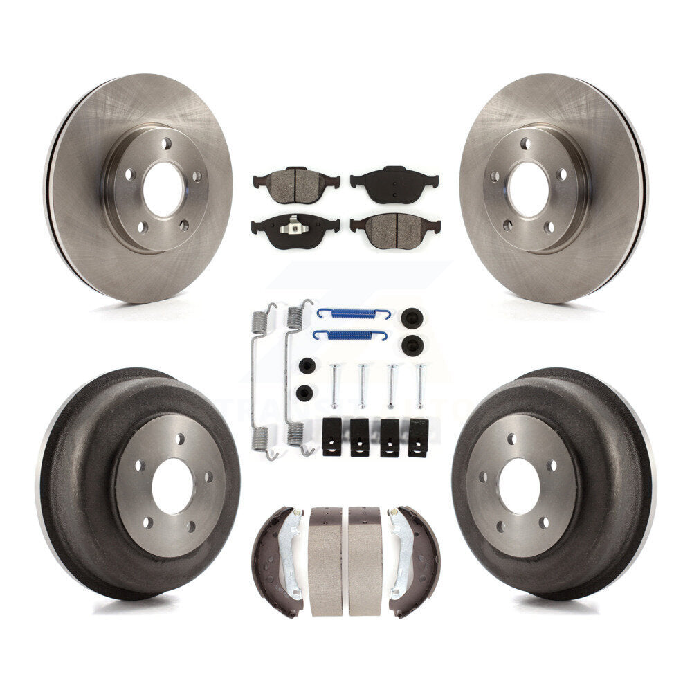 Disc Rotors and Semi-Metallic Brake Pads Kit-K8S-102045 - Kit.bestparts.ca Kit.bestparts.ca
