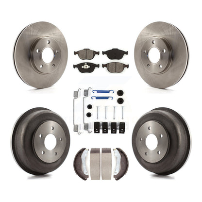 Disc Rotors and Semi-Metallic Brake Pads Kit-K8S-102045 - Kit.bestparts.ca
