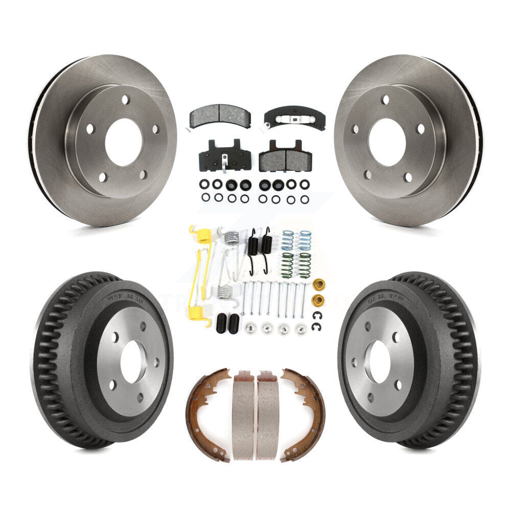 Disc Rotors and Semi-Metallic Brake Pads Kit-K8S-102051 - Kit.bestparts.ca