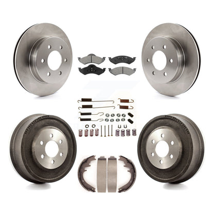 Disc Rotors and Semi-Metallic Brake Pads Kit-K8S-102058 - Kit.bestparts.ca