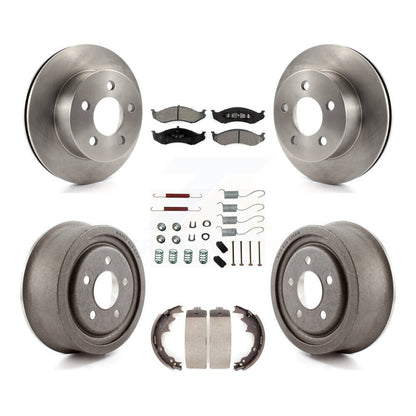 Disc Rotors and Semi-Metallic Brake Pads Kit-K8S-102063 - Kit.bestparts.ca